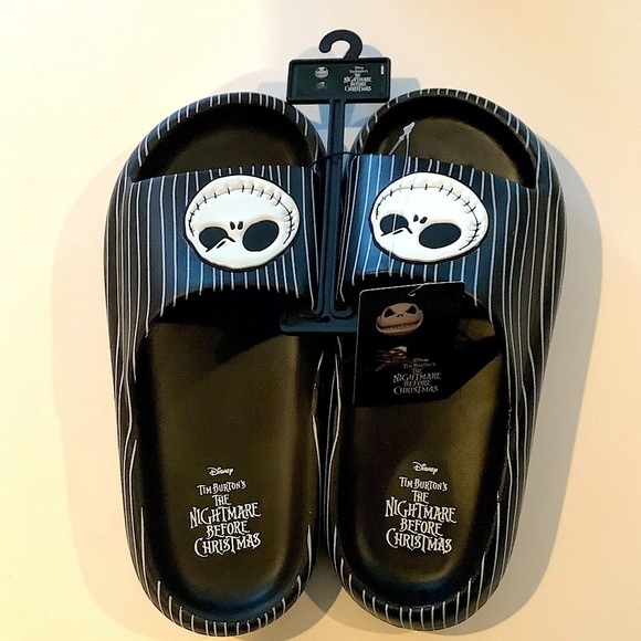 Other - Nightmare Before Christmas Jack Skellington Slides Sandals New